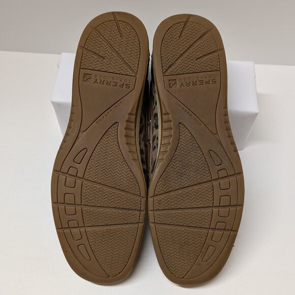 Sperry Top-Sider Angelfish Leopard Jacquard Boat Shoe - Picture 11 of 16